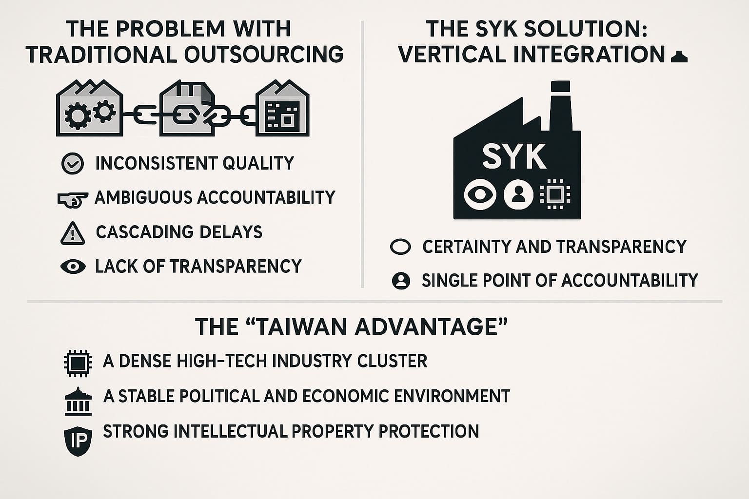 Der 'Taiwan-Vorteil': Warum ein vertikal integrierter Partner Ihr bester Schutz gegen globale Unsicherheiten ist