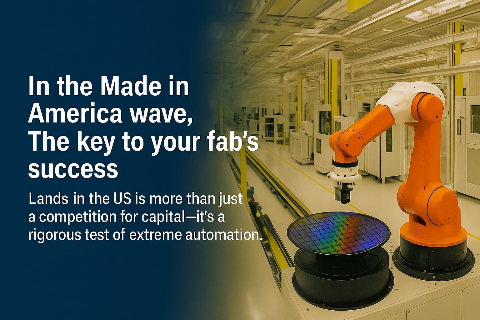 Das Halbleiterrennen auf amerikanischem Boden: Warum die Automatisierung Ihrer Fabrik von taiwanesischen Präzisionskomponenten abhängt